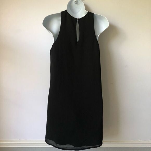 🎃NAKED ZEBRA LITTLE BLACK DRESS SHIFT CUT OUT - Picture 3 of 8